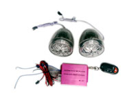 Alarma con autoradio 2 parlantes