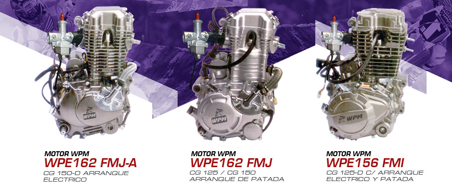 .: Motores:. Motor CG125-CG150