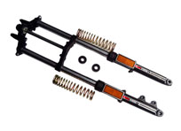 Telescopic disc brakes